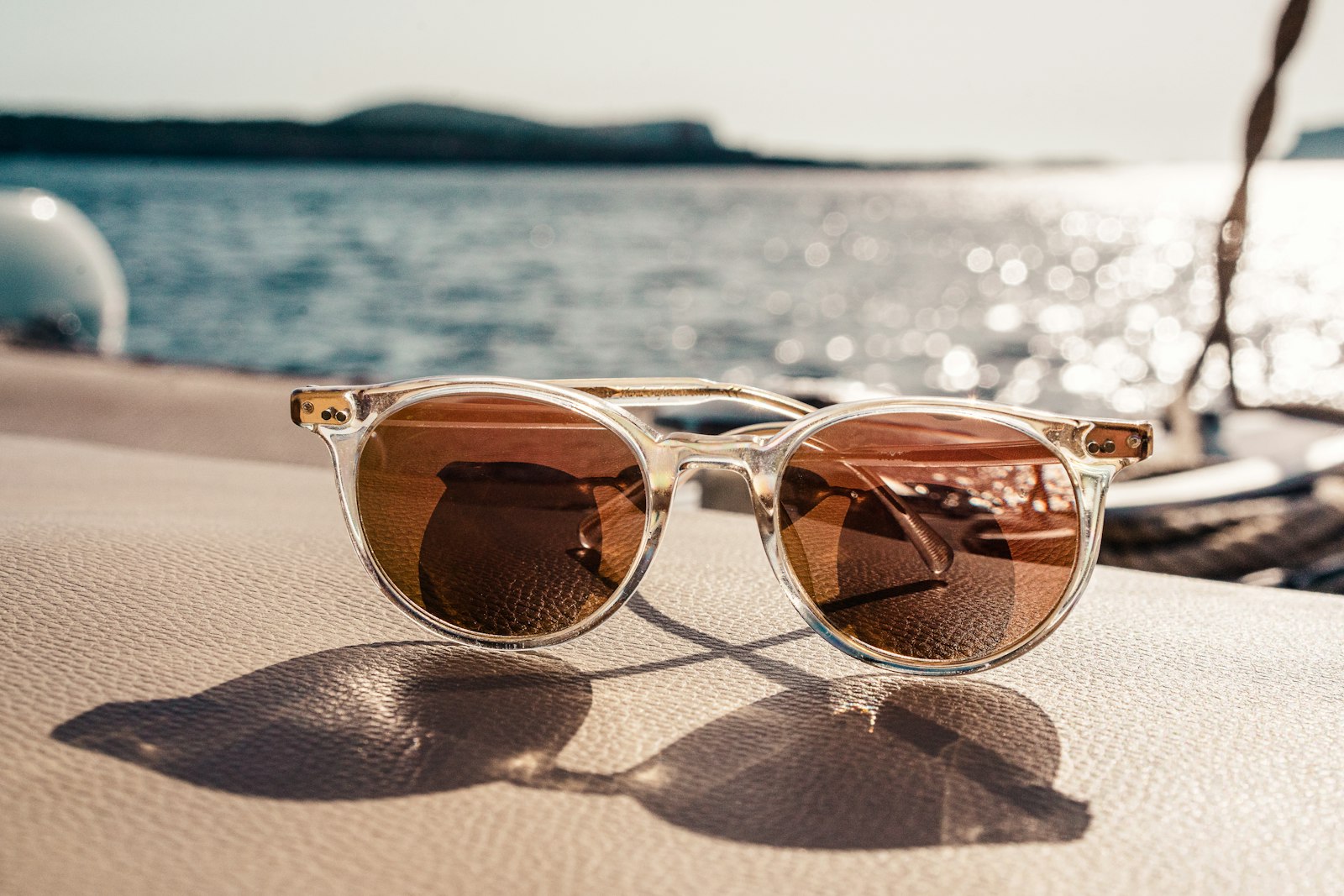 Luxury designer frames on display